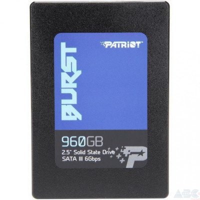 SSD накопитель PATRIOT Burst 960 GB (PBU960GS25SSDR)