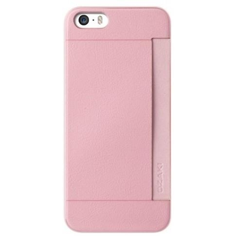 Чехол для смартфона Ozaki O!coat 0.3 + Pocket Pink for iPhone 5/5S (OC547PK)