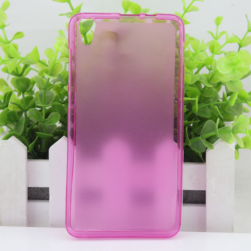 Чехол силиконовый (бампер) для смартфона Lenovo S850, Pink