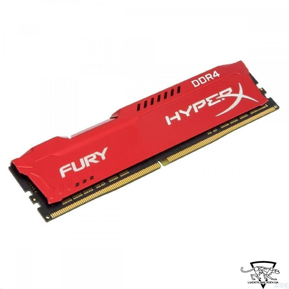 Оперативная память Kingston 16 GB DDR4 3200 MHz HyperX Fury Red (HX432C18FR/16)