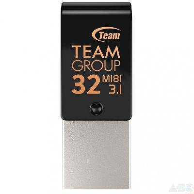 TEAM 32 GB OTG Type-C Team M181 USB 3.1 Black (TM181332GB01)