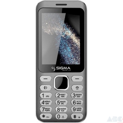 Мобильный телефон Sigma mobile X-style 33 Steel Grey