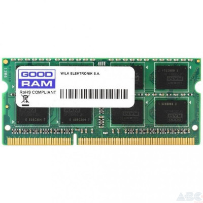 Память GOODRAM 8 GB SO-DIMM DDR4 2400 MHz (GR2400S464L17S/8G)