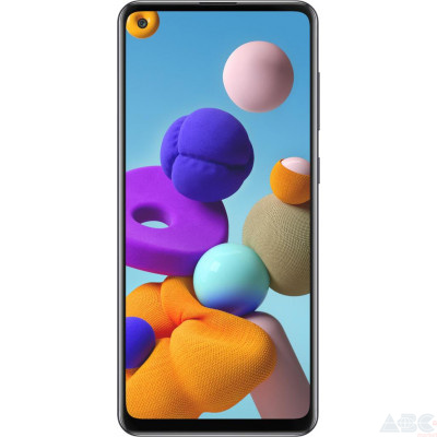 Смартфон Samsung Galaxy A21s 3/32GB Black (SM-A217FZKN)