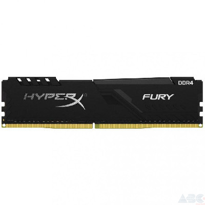 Пам'ять HyperX 16 GB DDR4 3733 MHz Fury Black (HX437C19FB3/16)