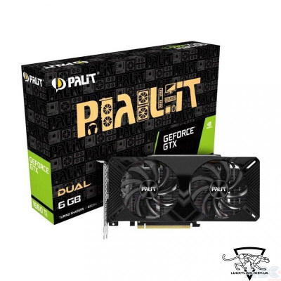 Видеокарта Palit GeForce GTX 1660 Ti Dual (NE6166T018J9-1160A)