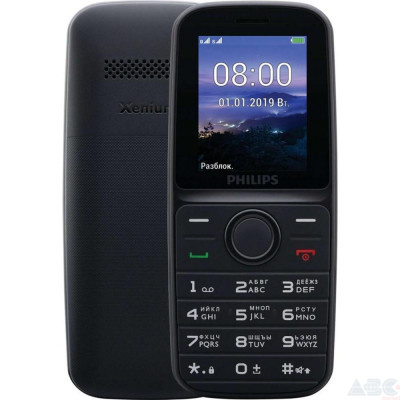 Мобильный телефон Philips Xenium E109 Black