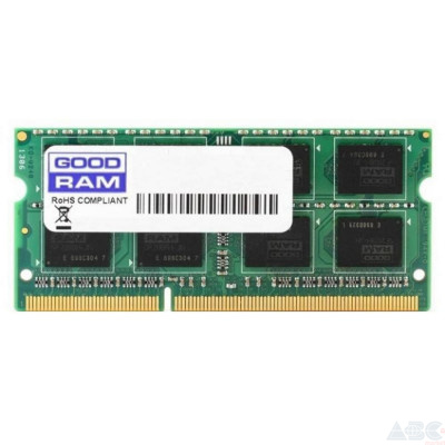 Память GOODRAM 4 GB SO-DIMM DDR3 1600 MHz (GR1600S364L11S/4G)