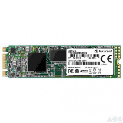 SSD накопитель Transcend MTS830S 256 GB (TS256GMTS830S)