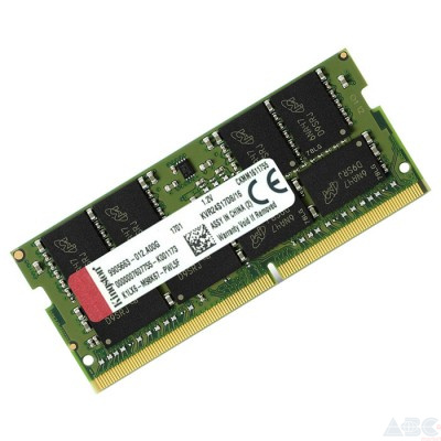 Память Kingston 16 GB SO-DIMM DDR4 2400 MHz (KVR24S17D8/16)