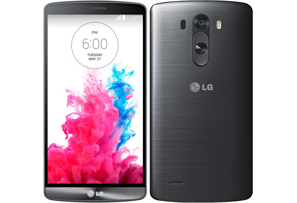 Смартфон LG D858 G3 Dual (Metallic Black)