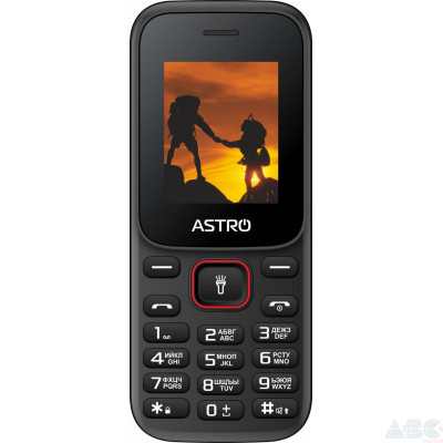 Мобильный телефон Astro A144 Black/Red