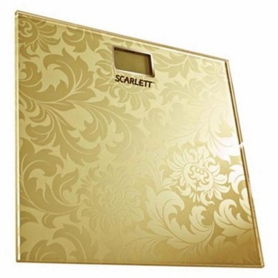 Весы напольные электронные Scarlett SC-217 Gold