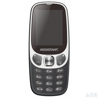 Мобильный телефон Assistant AS-203 Dual Sim Black