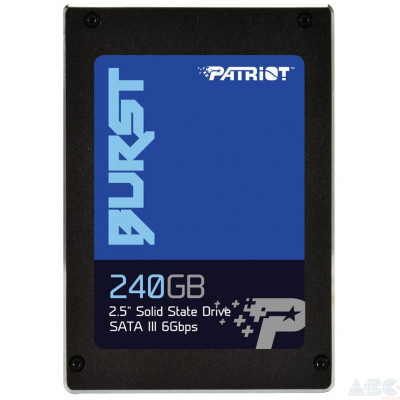 SSD накопитель PATRIOT Burst 240 GB (PBU240GS25SSDR)