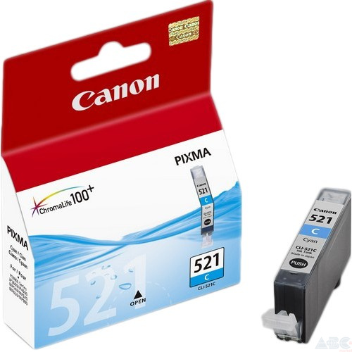 Струйный картридж Canon CLI-521C (2934B001/ 2934B004/ 2934B006)
