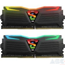 Память Geil 16 GB (2x8GB) DDR4 2400 MHz Super Luce RGB Sync Stealth Black (GLS416GB2400C16DC)