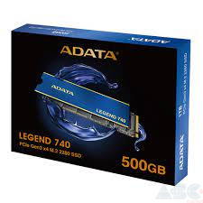 SSD накопитель ADATA LEGEND 740 500 GB (ALEG-740-500GCS)
