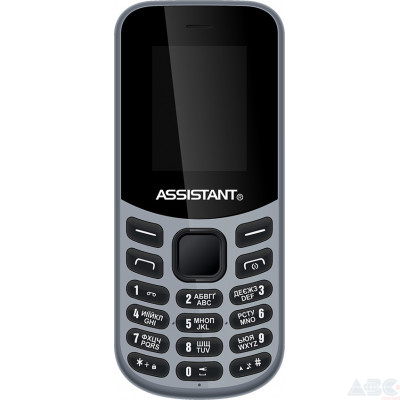 Мобильный телефон Assistant AS-101 Dual Sim Grey
