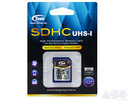 Карта памяти TEAM 16 GB SDHC UHS-1 TSDHC16GUHS01