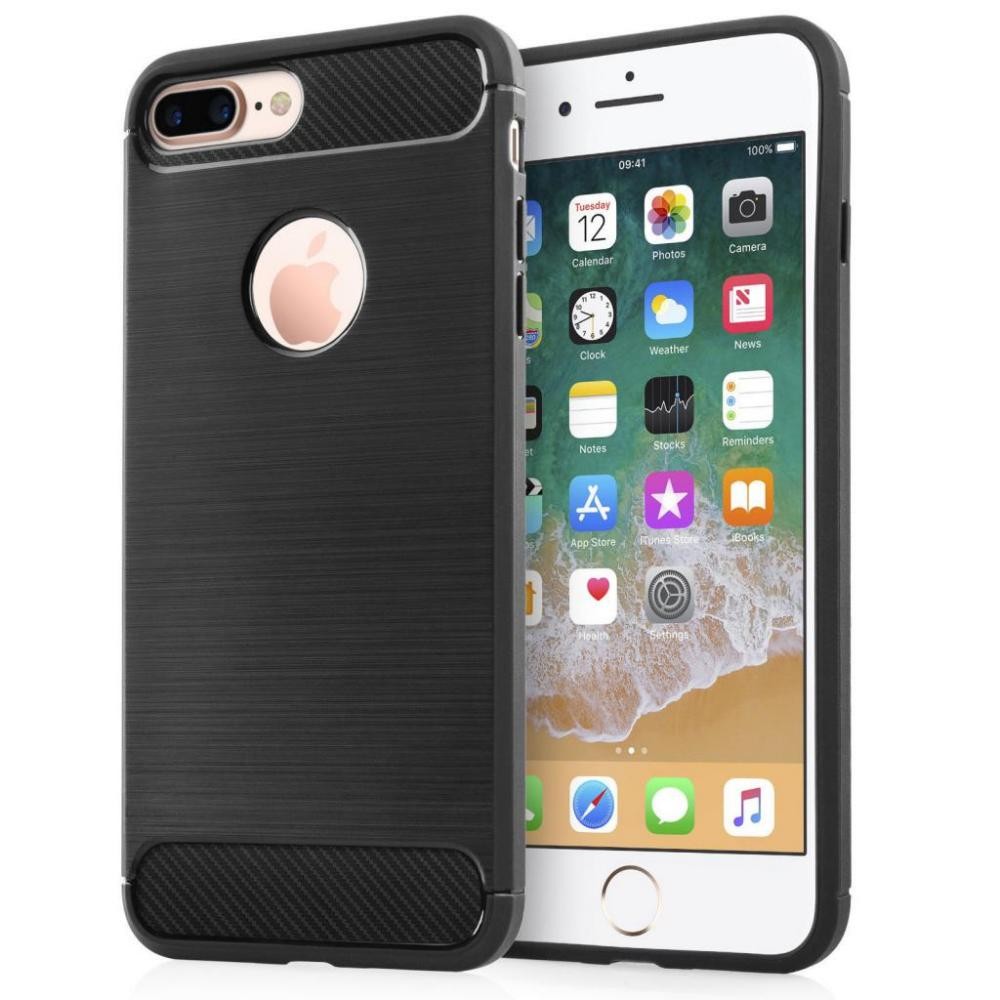 Чехол для смартфона Laudtec Apple iPhone 8 Plus Carbon Fiber Black (LT-AI8PB)