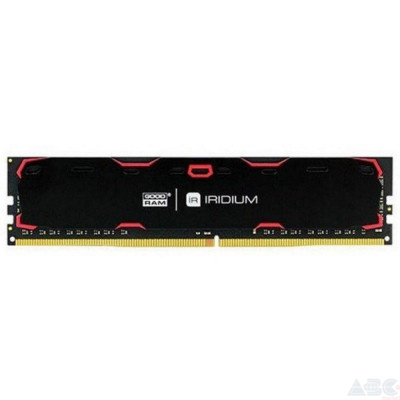 Память GOODRAM 16 GB DDR4 2400 MHz Iridium Black (IR-2400D464L17/16G)