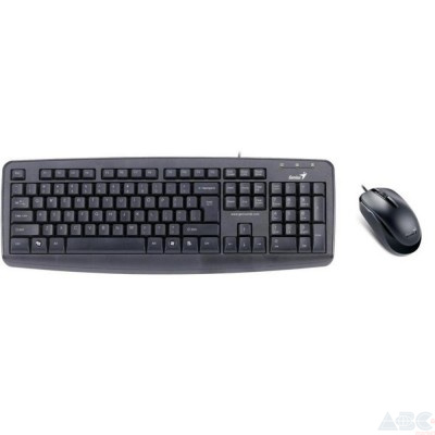 Комплект (клавиатура + мышь) Genius KM-130 USB Ukr (31330210115)