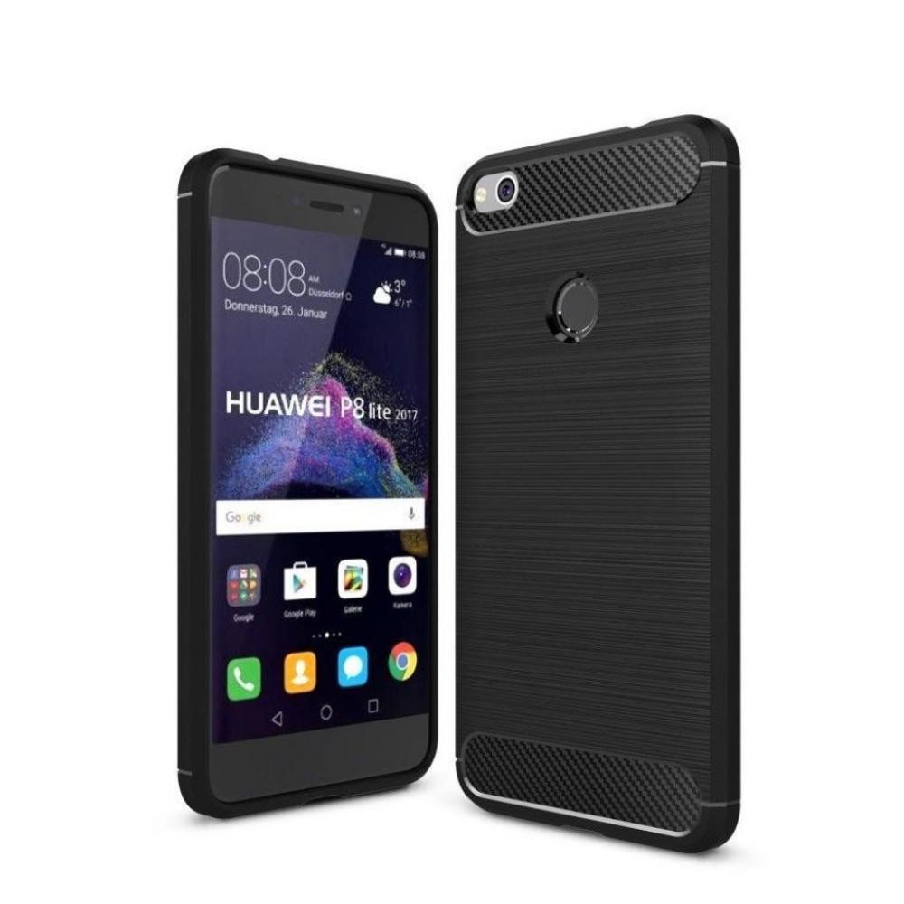 Чехол для смартфона Laudtec Huawei P8 Lite 2017 Carbon Fiber Black (LT-P8L2017B)