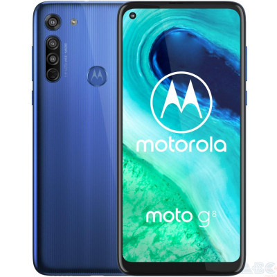 Смартфон Motorola Moto G8 4/64GB Blue (PAHL0004RS)